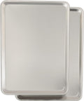 Aldaskad Heavy-Duty Stainless Steel Baking Sheet Pan Set with Heat-Resistant Handles