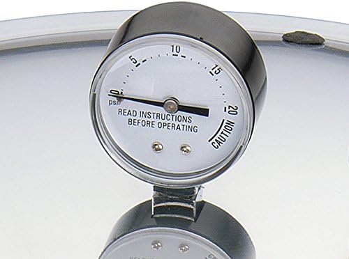 Aldaskad 23 Quart Stainless Steel Pressure Canner Cooker Induction Compatible