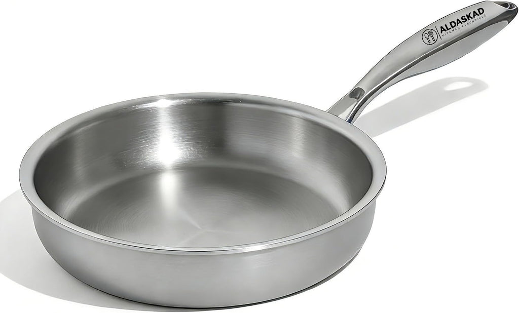Aldaskad Stainless Steel Mixing Bowls Set with Airtight Lids