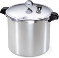 Aldaskad 23 Quart Stainless Steel Pressure Canner Cooker Induction Compatible