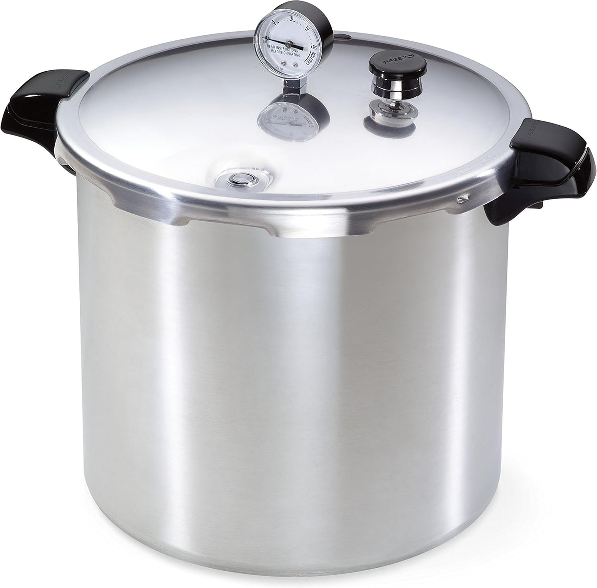 Aldaskad 23 Quart Stainless Steel Pressure Canner Cooker Induction Compatible
