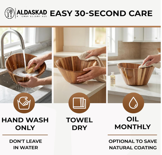 Aldaskad Extra Large Acacia Wood Cutting Board and Serving Platter