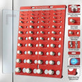 ALDASKAD 44-Size Nut & Bolt Thread Checker Board with Optimized Spacing