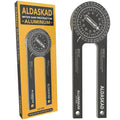 ALDASKAD 7-Inch Precision Aluminum Miter Saw Protractor & Angle Finder