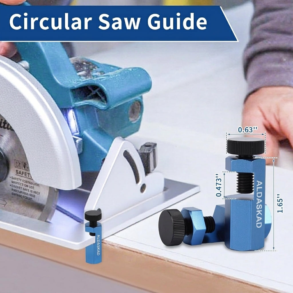 ALDASKAD 3-in-1 Tall Stair Gauge Blocks & Circular Saw Guide Set
