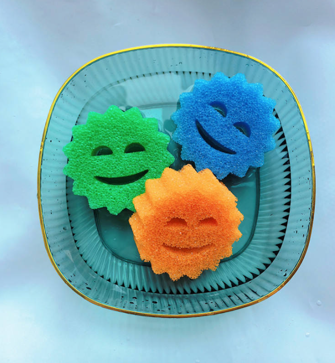 Aldaskad Shooting Star Non-Scratch Scrub Sponge